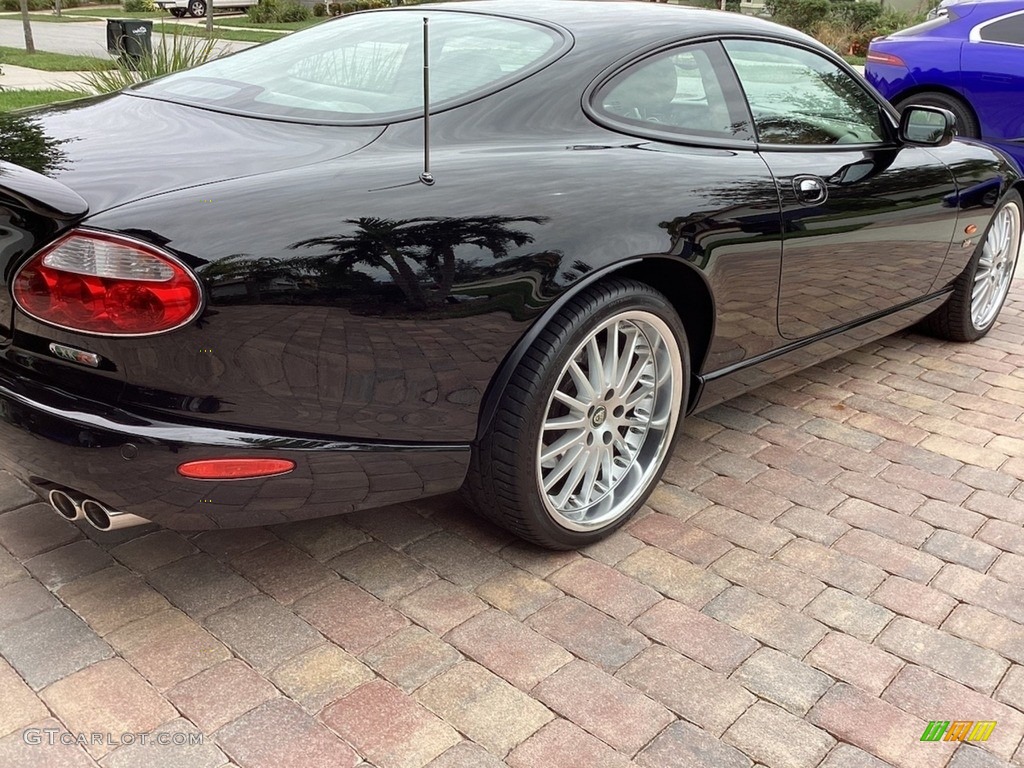 2005 XK XKR Coupe - Ebony Black / Cashmere photo #6