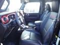 Black 2023 Jeep Wrangler Unlimited Rubicon Farout Edition 4x4 Interior Color
