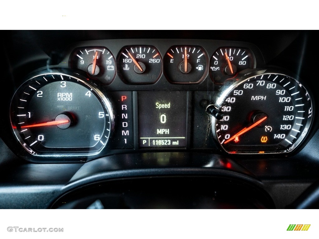 2016 Chevrolet Silverado 2500HD LTZ Double Cab 4x4 Gauges Photos