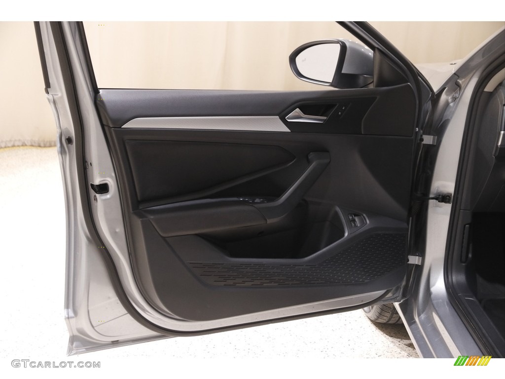 2020 Volkswagen Jetta SE Titan Black Door Panel Photo #145434240