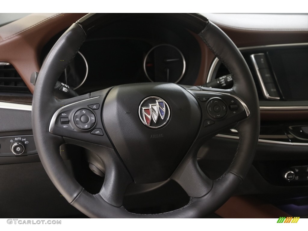 2020 Enclave Avenir AWD - White Frost Tricoat / Chestnut photo #7