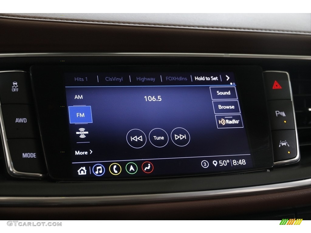 2020 Enclave Avenir AWD - White Frost Tricoat / Chestnut photo #10