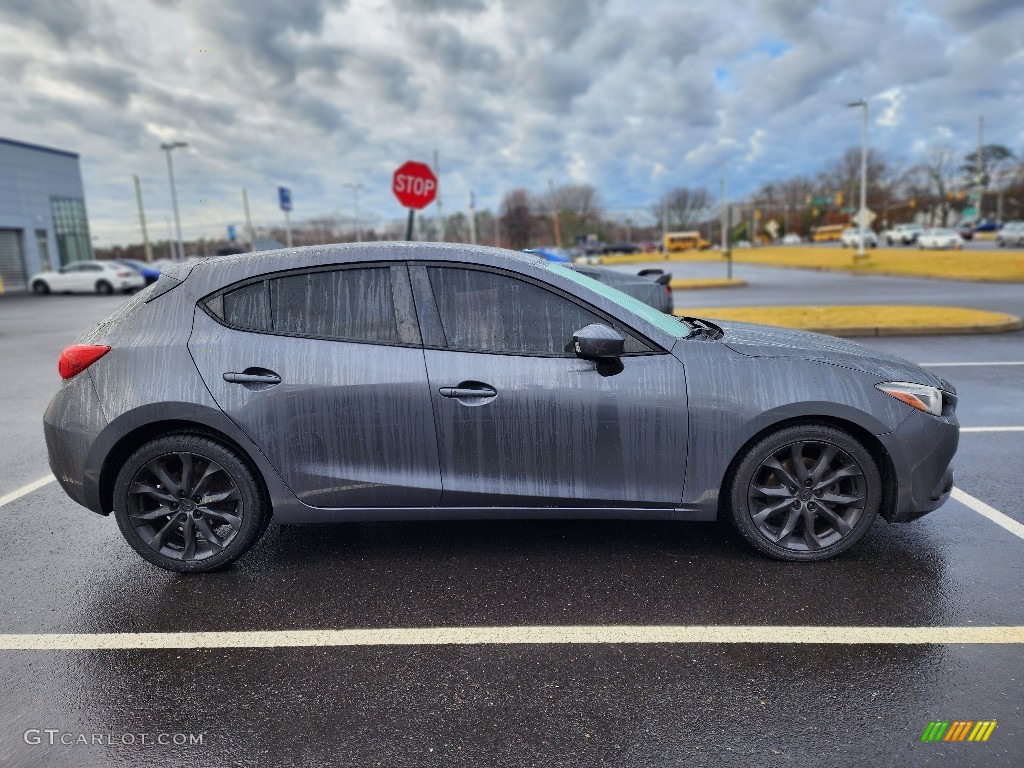 Meteor Gray Mica 2014 Mazda MAZDA3 s Grand Touring 5 Door Exterior Photo #145435032