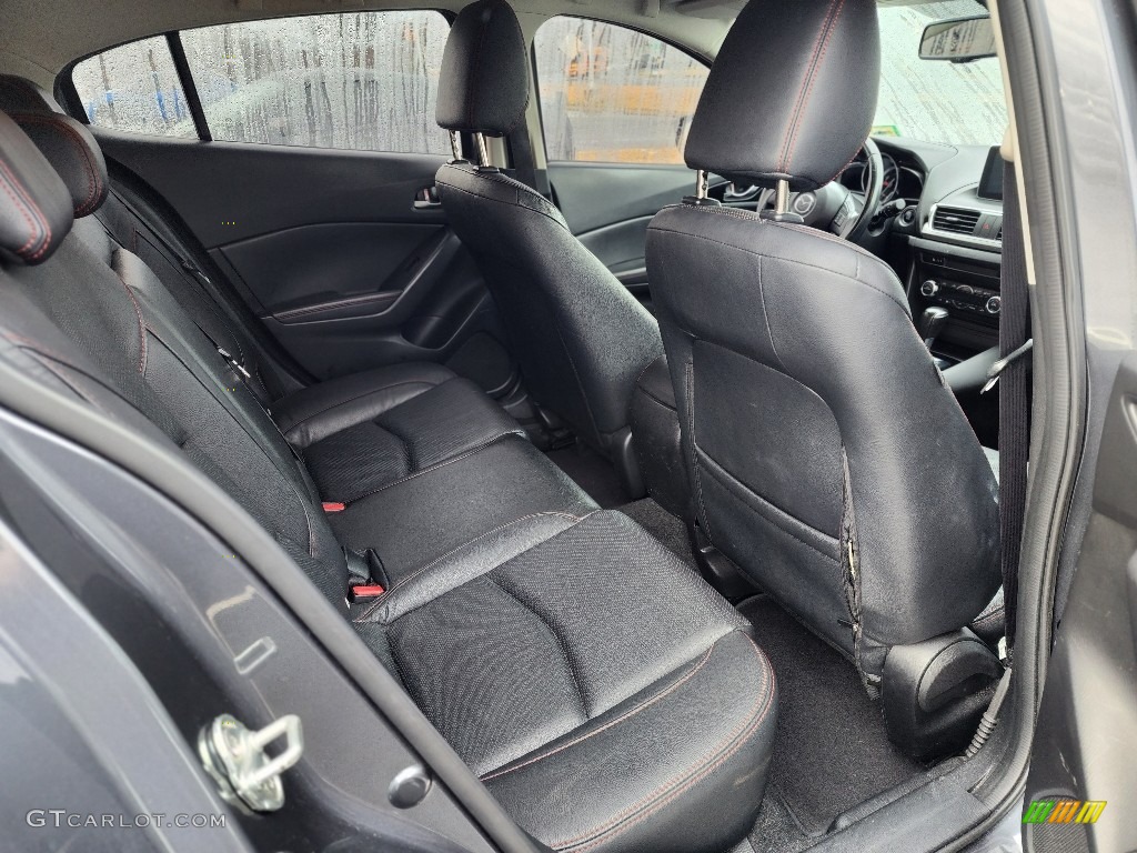 2014 Mazda MAZDA3 s Grand Touring 5 Door Rear Seat Photo #145435098