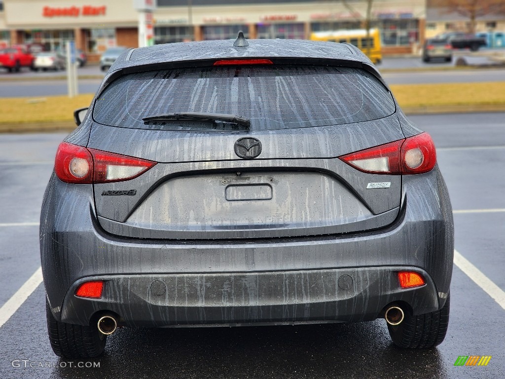 Meteor Gray Mica 2014 Mazda MAZDA3 s Grand Touring 5 Door Exterior Photo #145435155