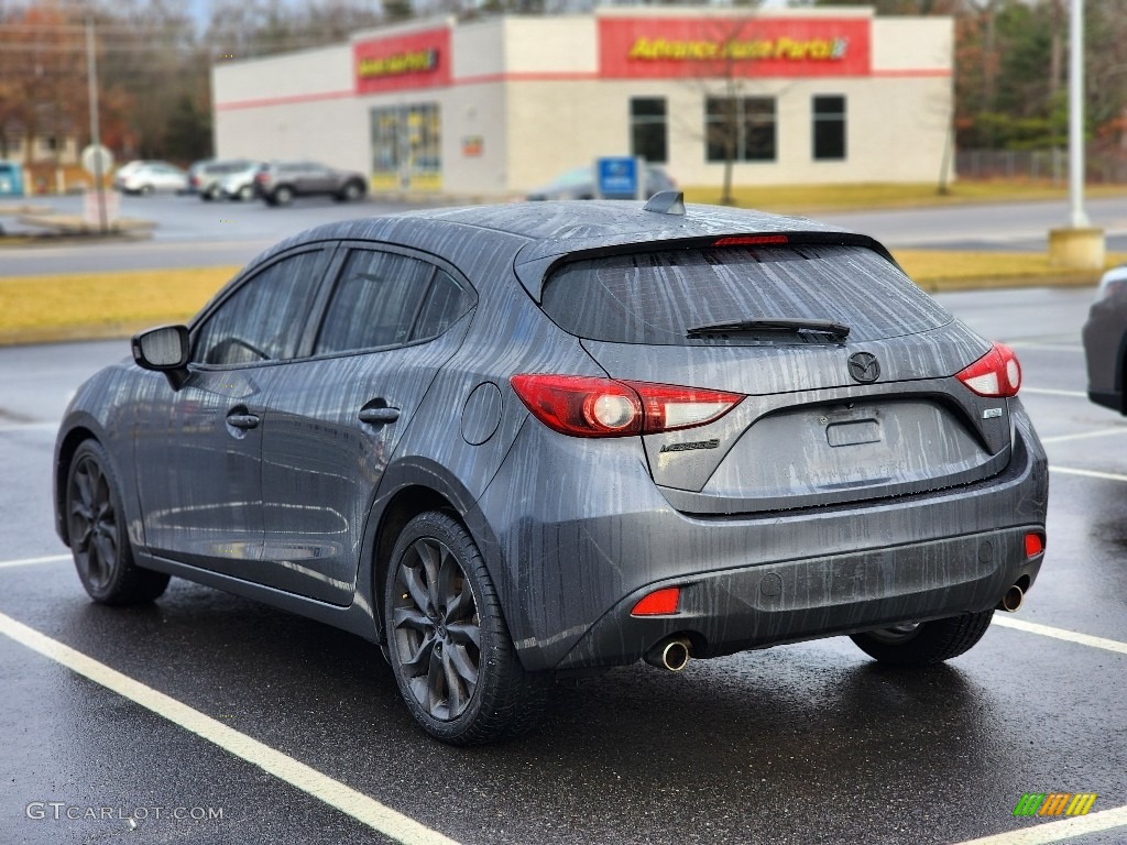 Meteor Gray Mica 2014 Mazda MAZDA3 s Grand Touring 5 Door Exterior Photo #145435176