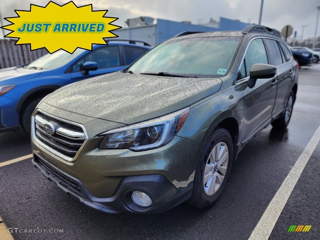 Wilderness Green Metallic Subaru Outback