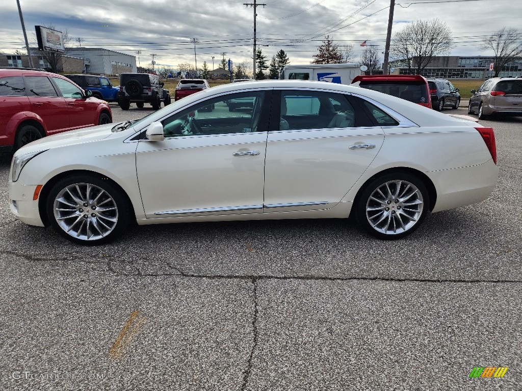 2014 XTS Platinum FWD - White Diamond Tricoat / Platinum Very Light Platinum/Dark Urban/Cocoa Opus Full Leather photo #29
