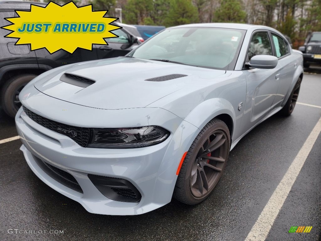 2022 Charger SRT Hellcat Widebody - Smoke Show / Black/Demonic Red photo #1