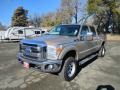 2011 Golden Bronze Metallic Ford F350 Super Duty Lariat Crew Cab 4x4  photo #3