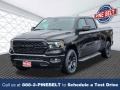 Diamond Black Crystal Pearl - 1500 Big Horn Night Edition Crew Cab 4x4 Photo No. 1