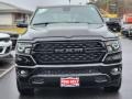 Diamond Black Crystal Pearl - 1500 Big Horn Night Edition Crew Cab 4x4 Photo No. 2