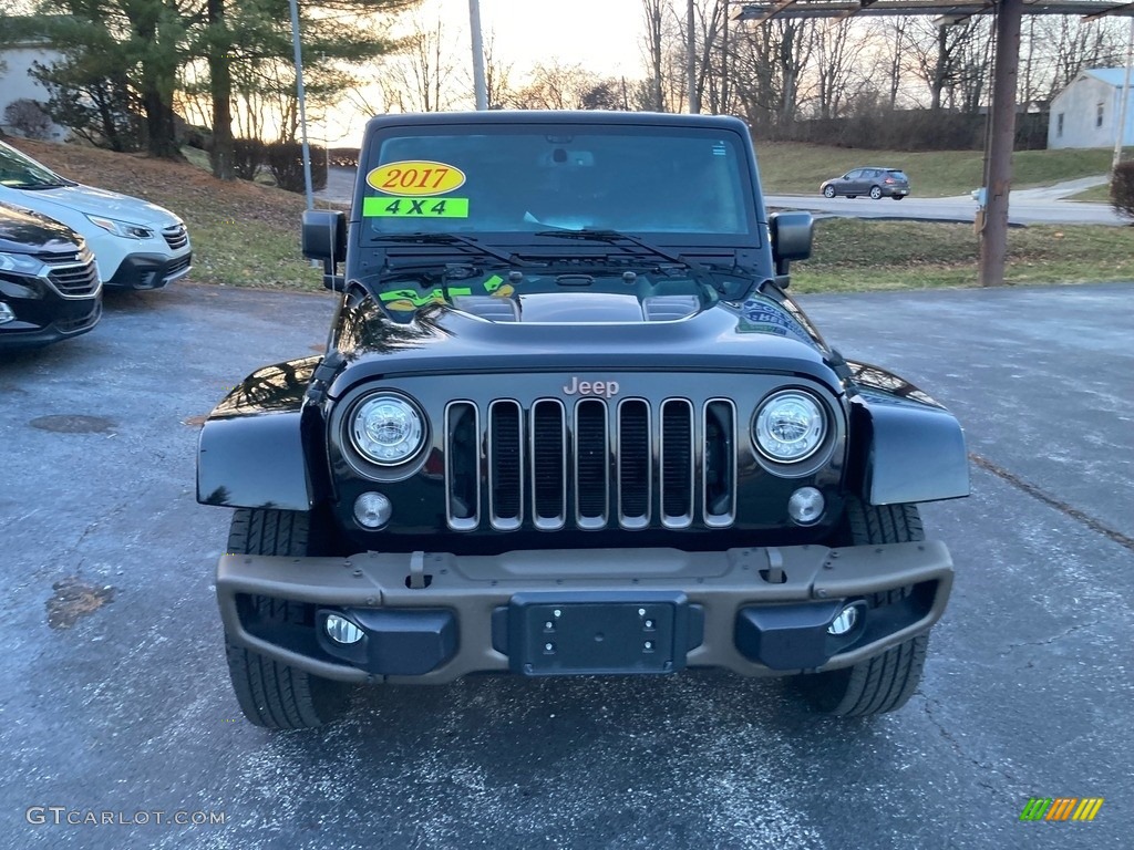 Black 2017 Jeep Wrangler Sahara 4x4 Exterior Photo #145436821