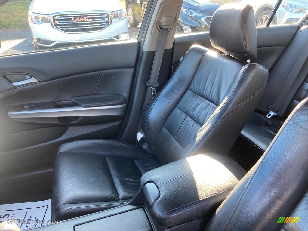 2009 Accord EX-L V6 Sedan - Mystic Green Metallic / Black photo #12