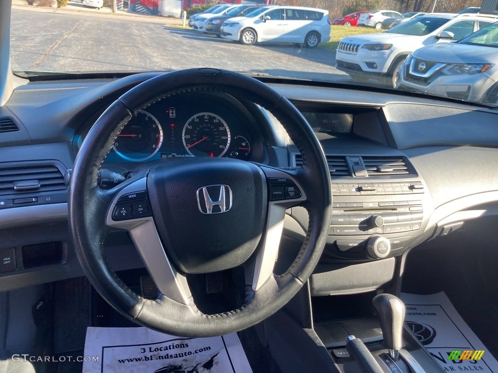 2009 Accord EX-L V6 Sedan - Mystic Green Metallic / Black photo #14