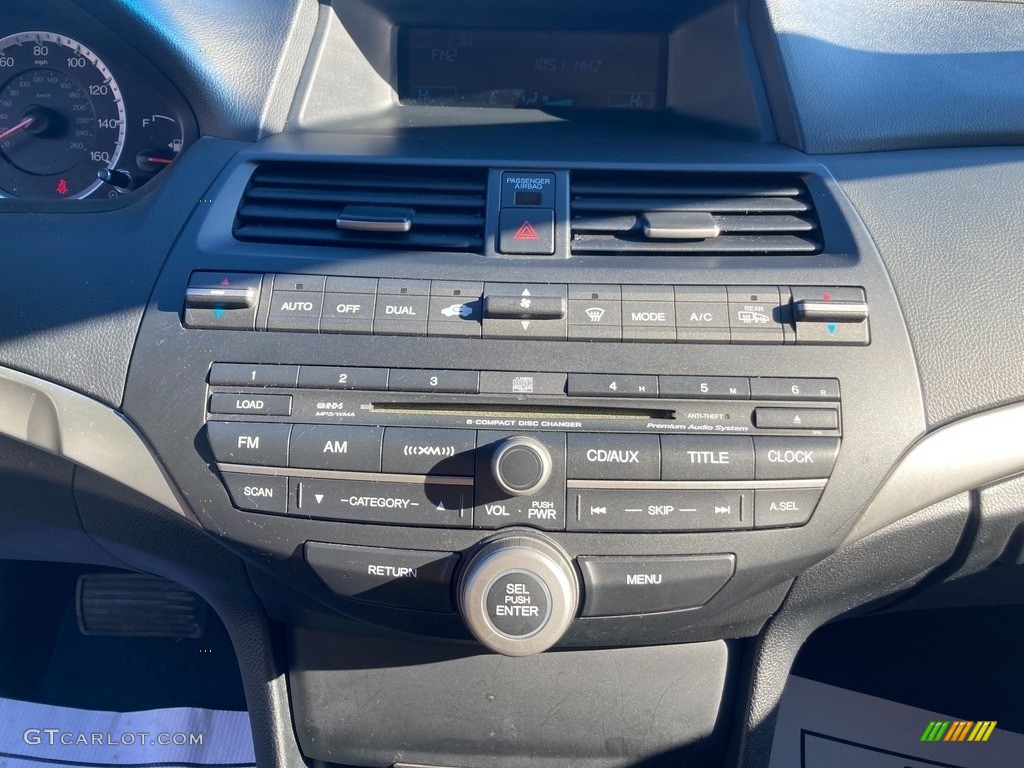 2009 Accord EX-L V6 Sedan - Mystic Green Metallic / Black photo #21