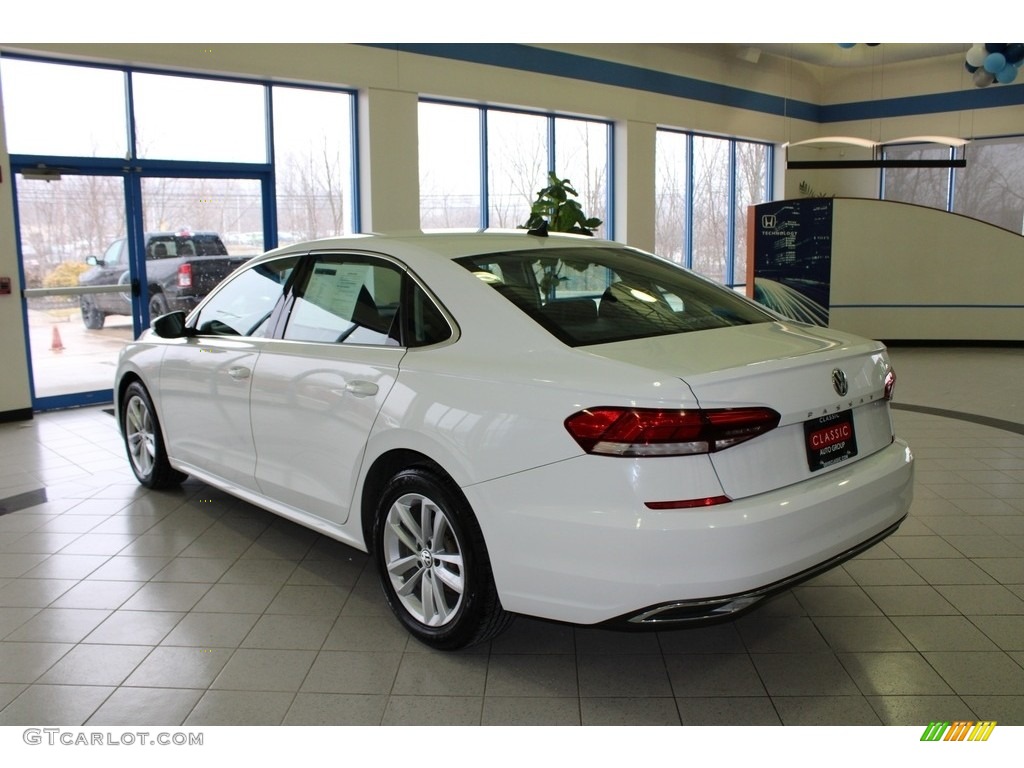 2020 Passat SE - Pure White / Titan Black photo #9