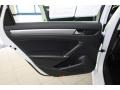 Titan Black 2020 Volkswagen Passat SE Door Panel
