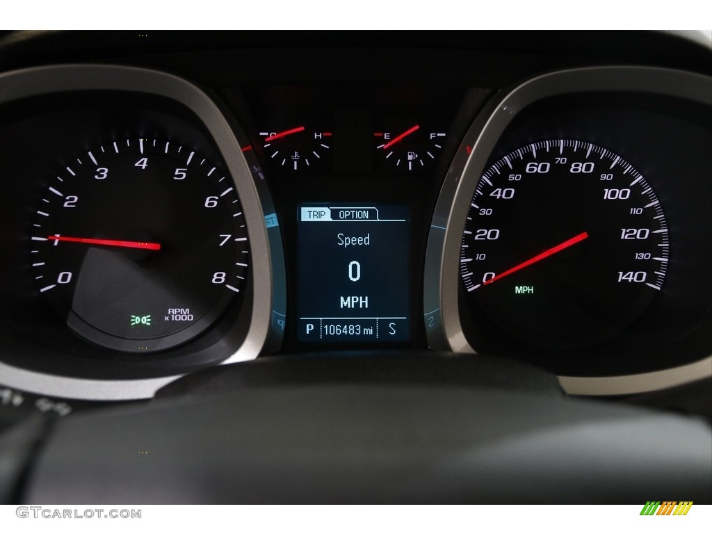 2016 Equinox LT AWD - Tungsten Metallic / Jet Black photo #8