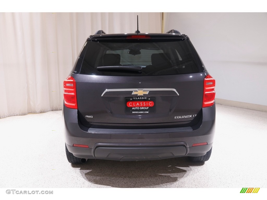 2016 Equinox LT AWD - Tungsten Metallic / Jet Black photo #18