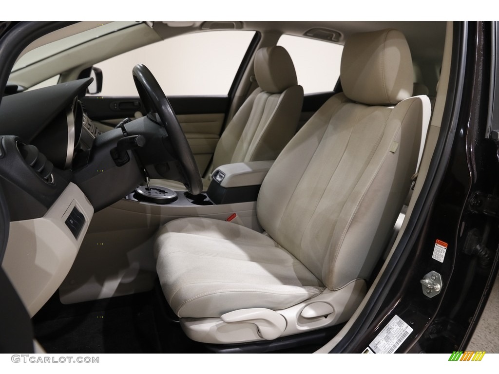2010 CX-7 i SV - Black Cherry Mica / Sand photo #5