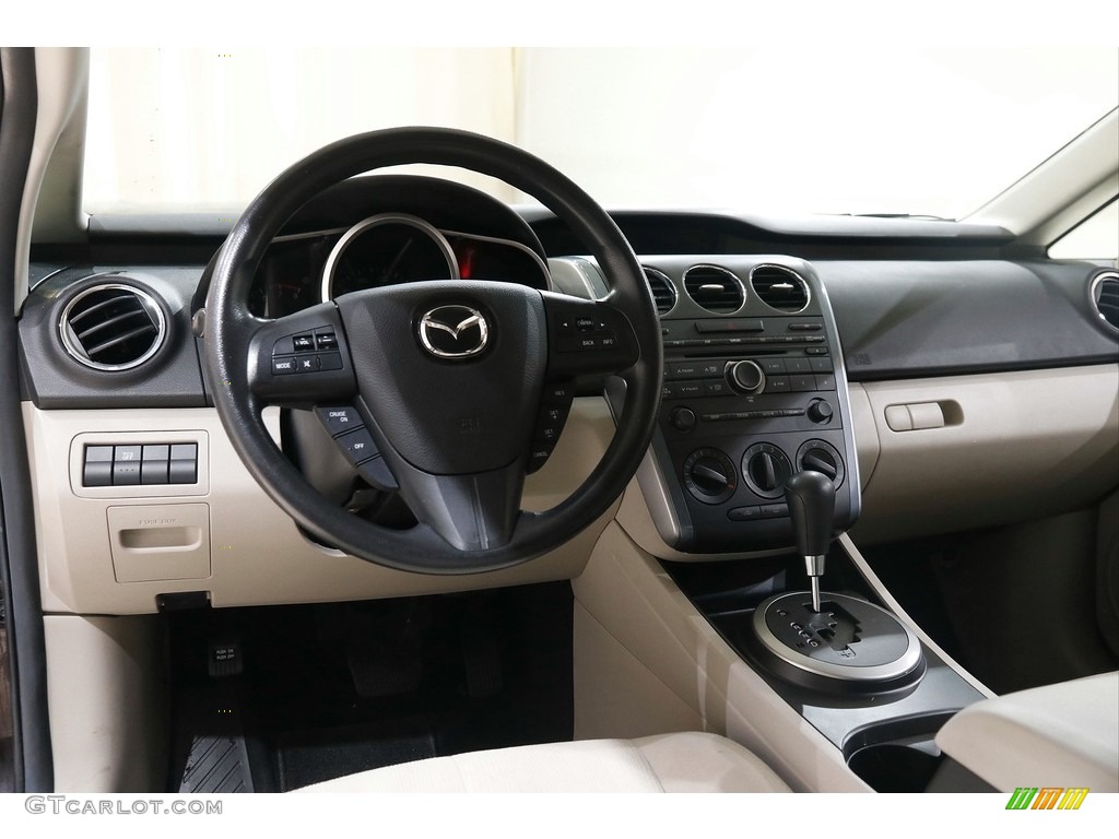 2010 CX-7 i SV - Black Cherry Mica / Sand photo #6