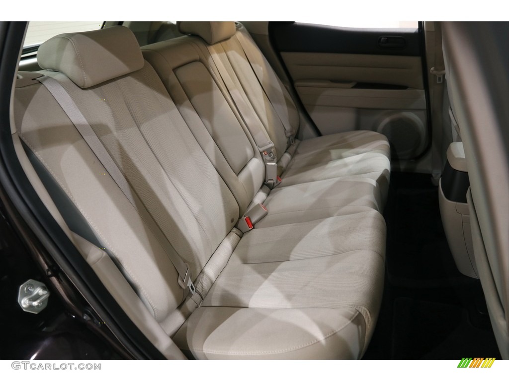 2010 CX-7 i SV - Black Cherry Mica / Sand photo #14