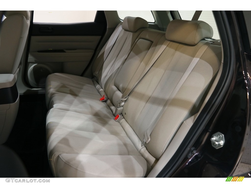 2010 CX-7 i SV - Black Cherry Mica / Sand photo #15