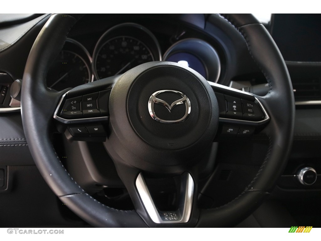 2020 Mazda Mazda6 Sport Black Steering Wheel Photo #145440031