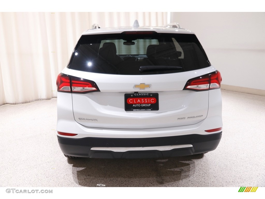 2022 Equinox Premier AWD - Summit White / Jet Black/Maple Sugar photo #21