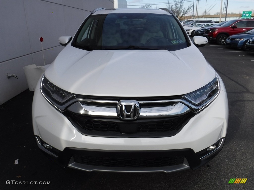 2019 CR-V Touring AWD - Platinum White Pearl / Ivory photo #5