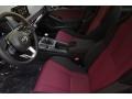 Black/Red 2023 Honda Civic Si Sedan Interior Color