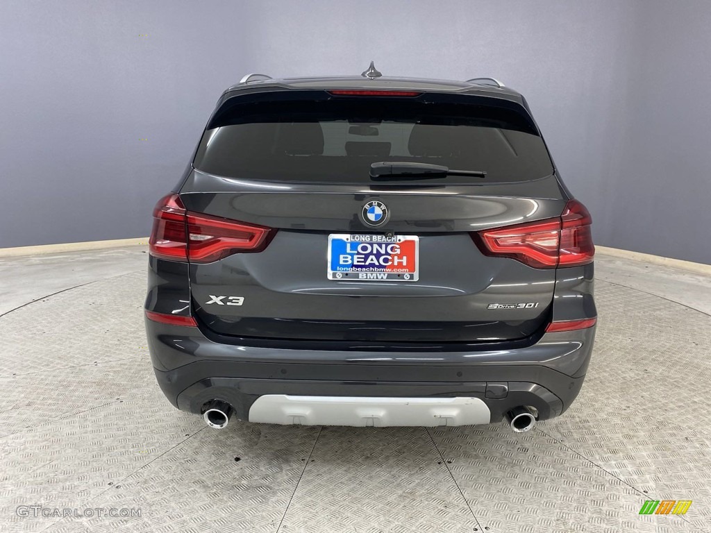 2020 X3 sDrive30i - Dark Graphite Metallic / Black photo #4