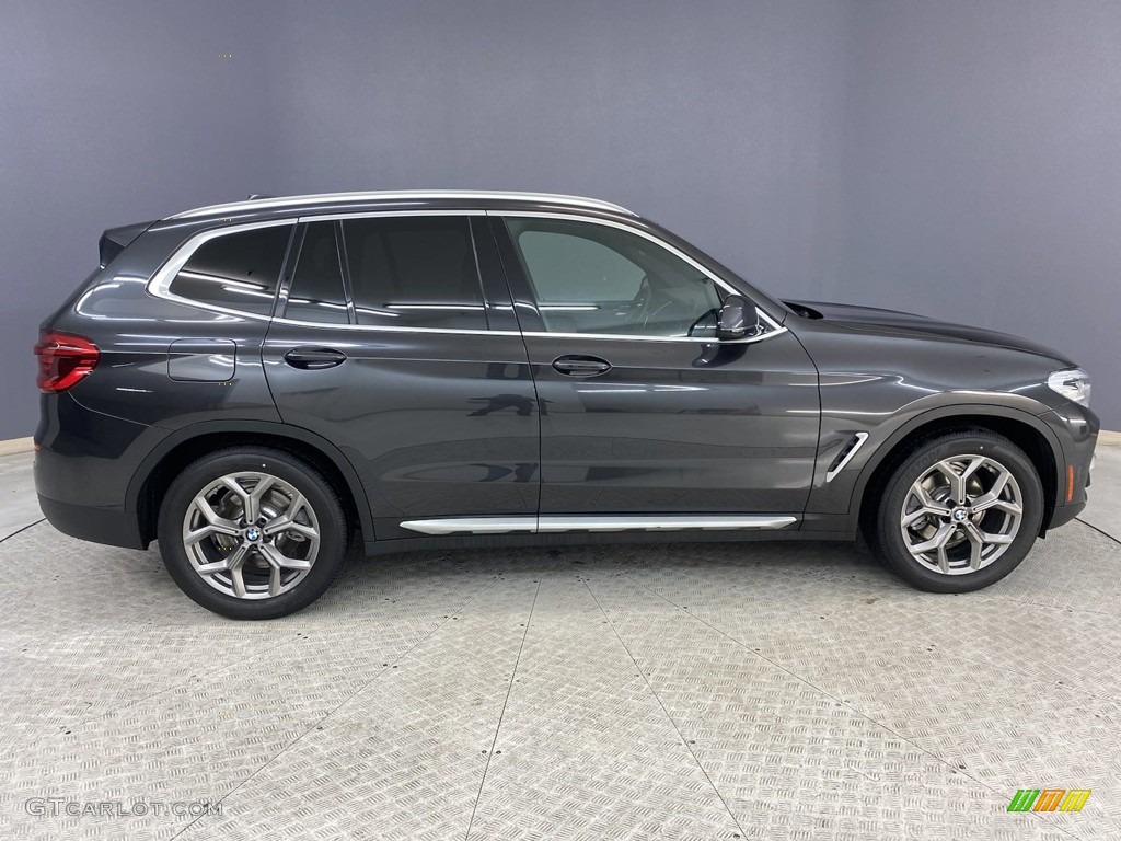 2020 X3 sDrive30i - Dark Graphite Metallic / Black photo #5