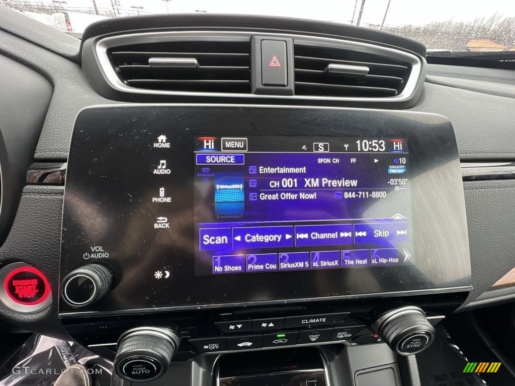 2020 CR-V EX AWD - Aegean Blue Metallic / Black photo #11