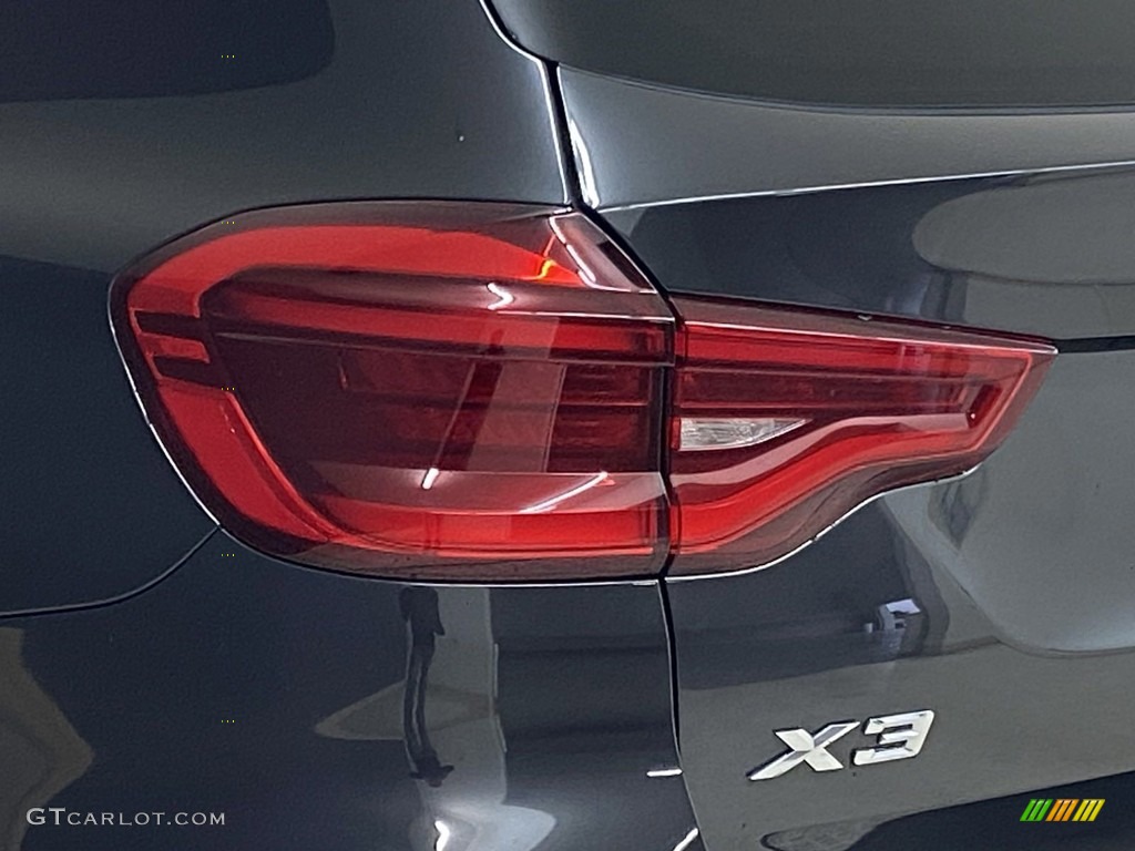 2020 X3 sDrive30i - Dark Graphite Metallic / Black photo #8