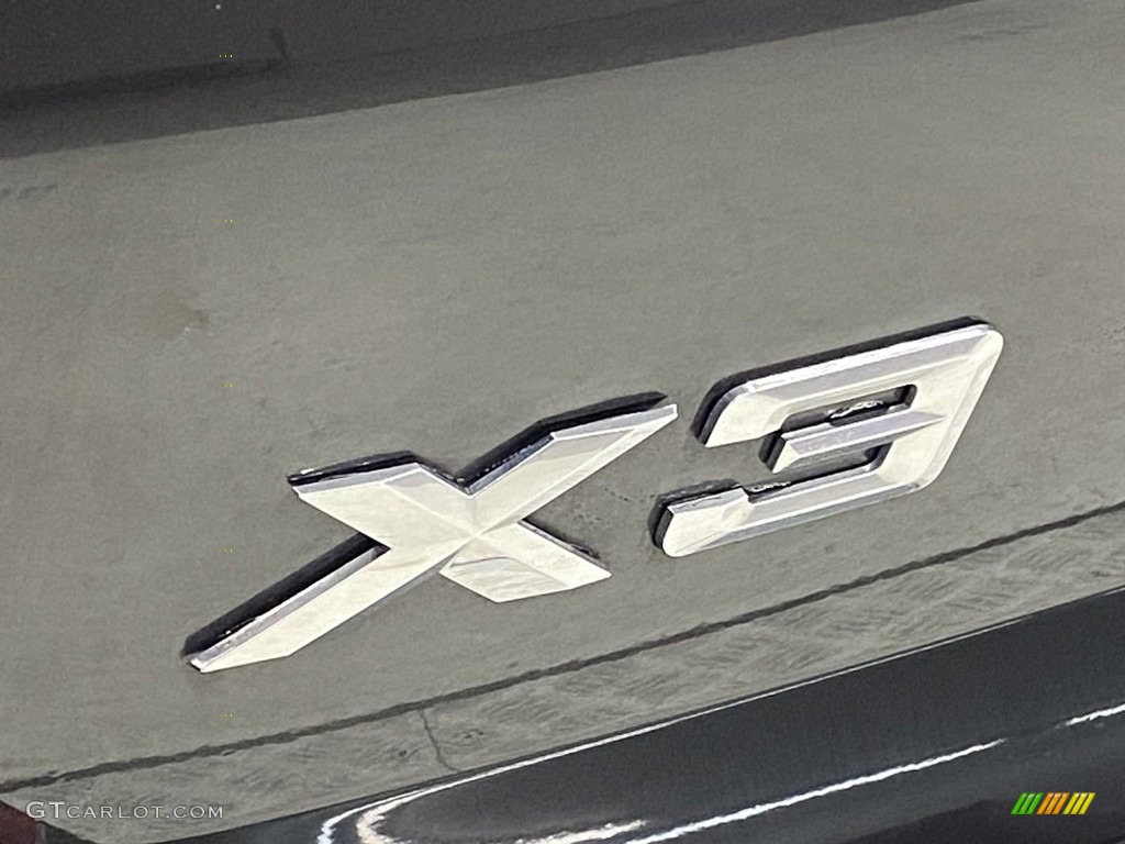 2020 X3 sDrive30i - Dark Graphite Metallic / Black photo #10