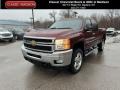 2013 Deep Ruby Metallic Chevrolet Silverado 2500HD LT Extended Cab 4x4  photo #1