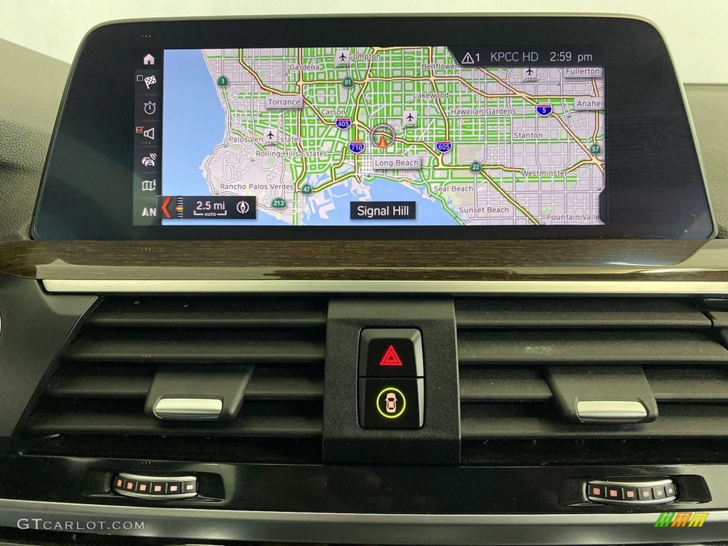 2020 X3 sDrive30i - Dark Graphite Metallic / Black photo #23
