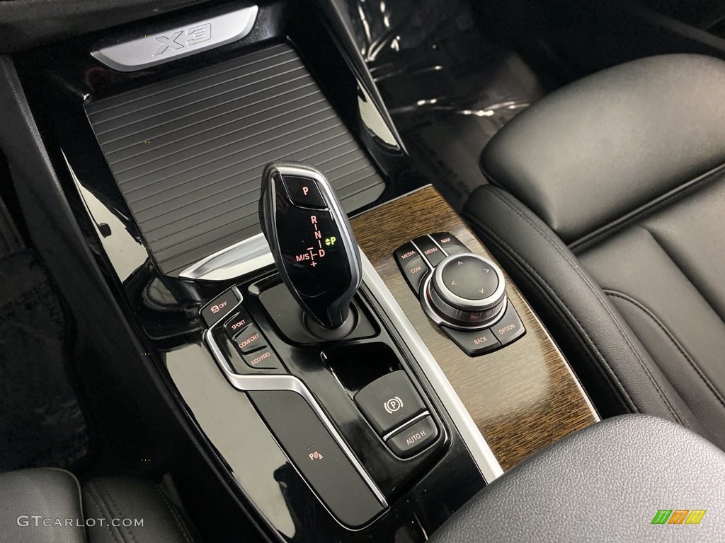 2020 X3 sDrive30i - Dark Graphite Metallic / Black photo #26