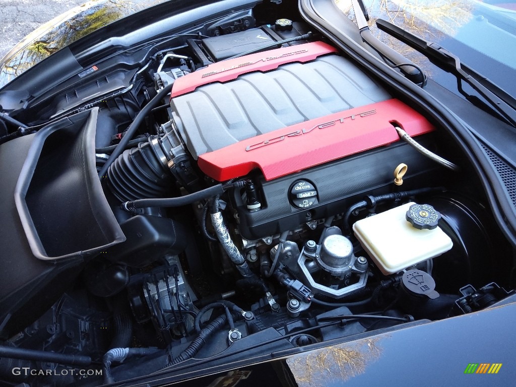 2016 Corvette Stingray Convertible - Black / Adrenaline Red photo #12