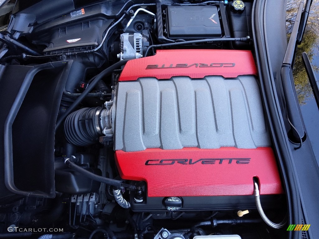 2016 Corvette Stingray Convertible - Black / Adrenaline Red photo #13