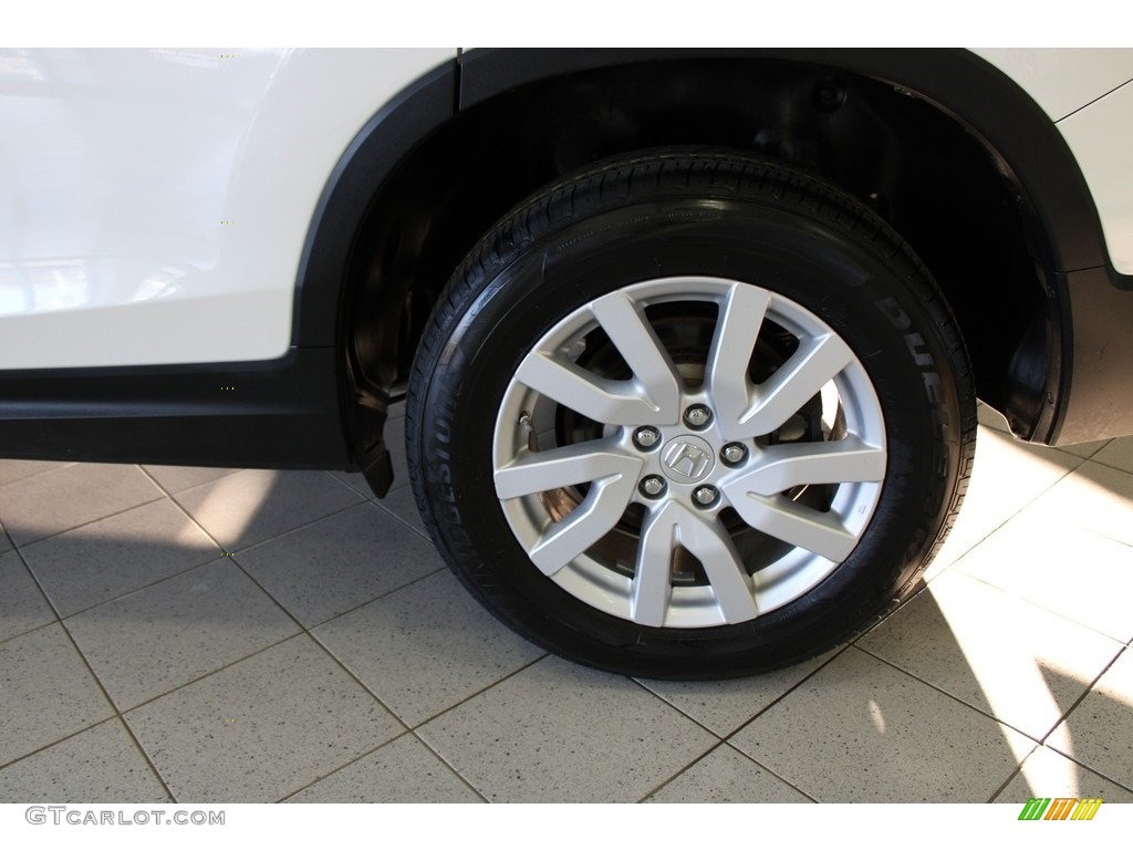 2019 Pilot LX AWD - White Diamond Pearl / Black photo #11