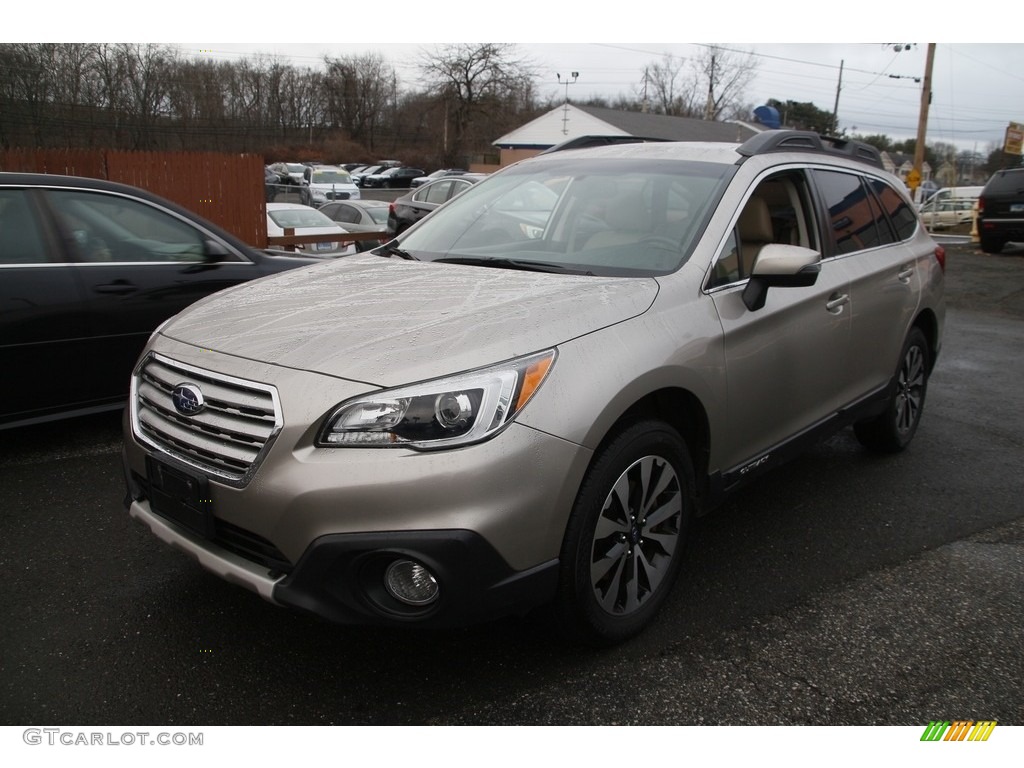 2017 Outback 2.5i Limited - Carbide Gray Metallic / Warm Ivory photo #1