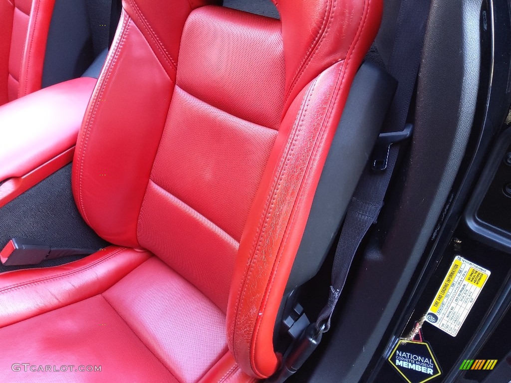 2016 Corvette Stingray Convertible - Black / Adrenaline Red photo #19