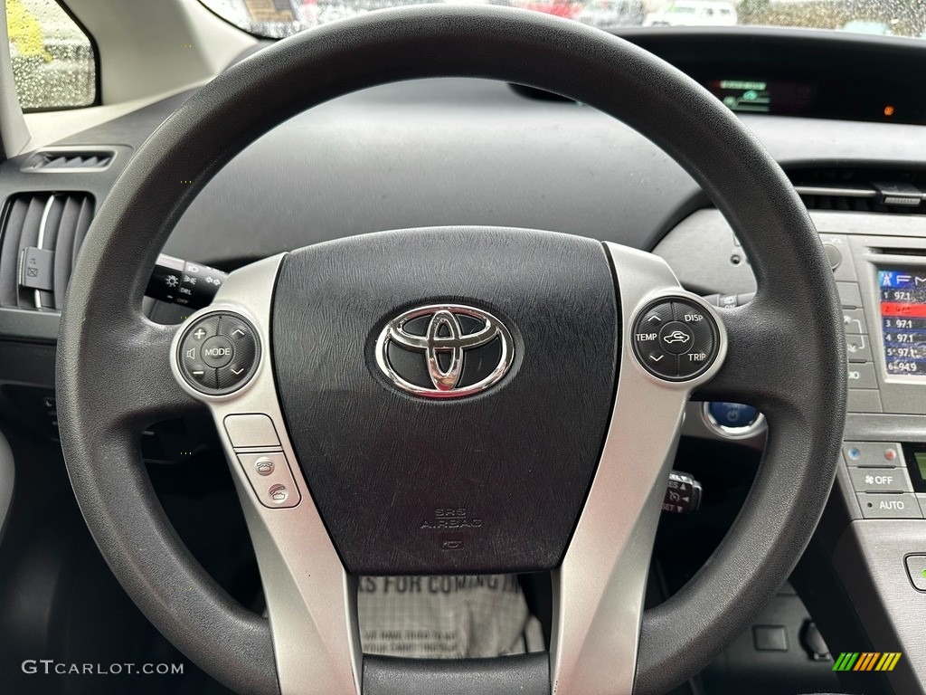 2014 Prius Two Hybrid - Classic Silver Metallic / Misty Gray photo #7