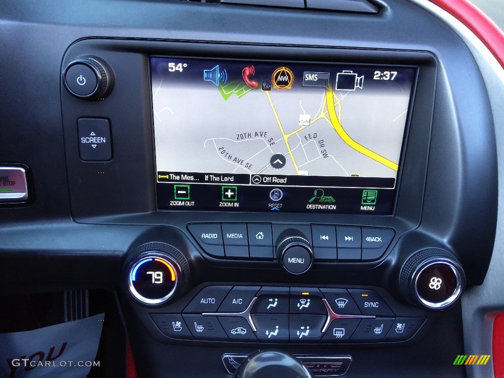 2016 Corvette Stingray Convertible - Black / Adrenaline Red photo #28