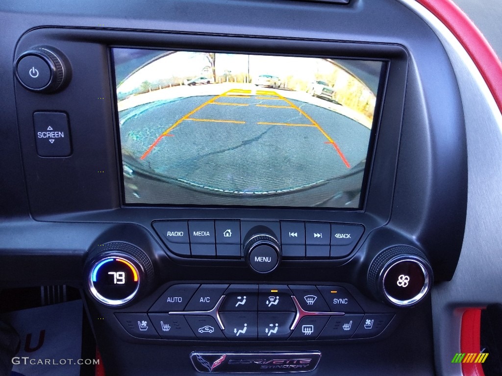 2016 Corvette Stingray Convertible - Black / Adrenaline Red photo #29