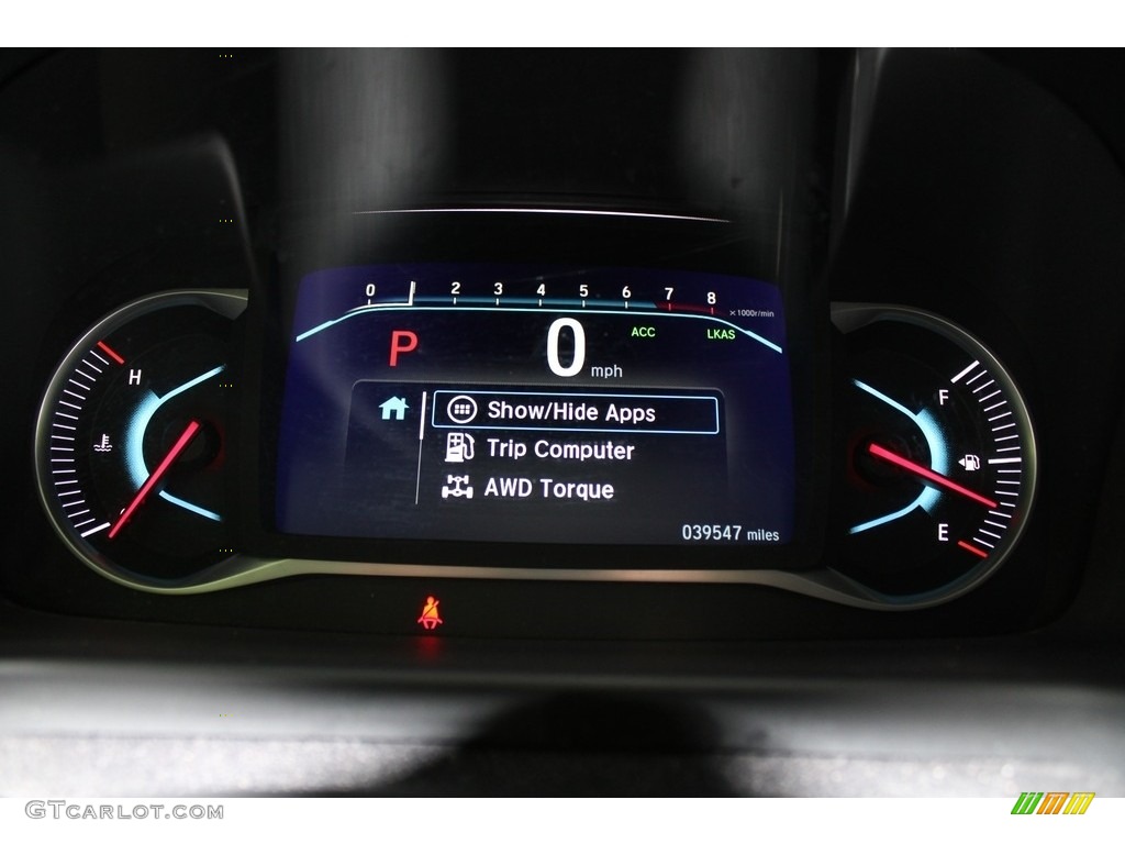 2019 Pilot LX AWD - White Diamond Pearl / Black photo #33