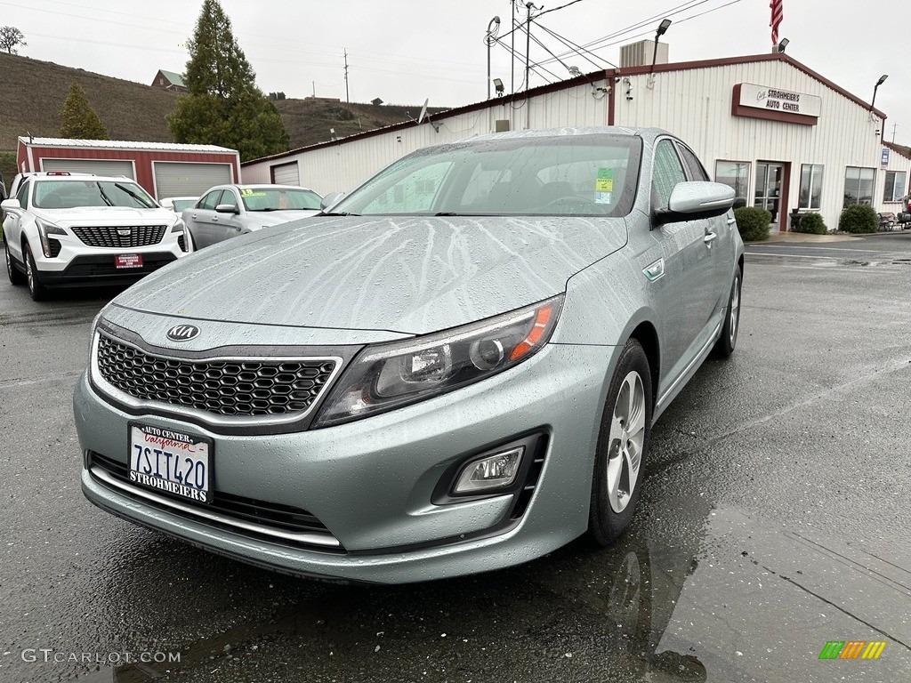 Aluminum Silver 2016 Kia Optima Hybrid Exterior Photo #145443289